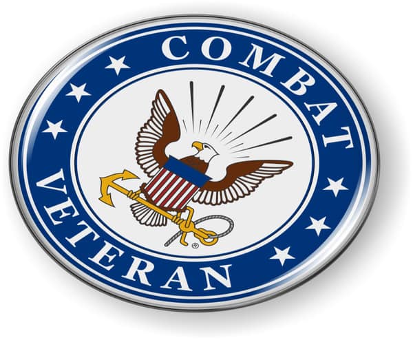 U.S. Navy Combat Veteran Emblem